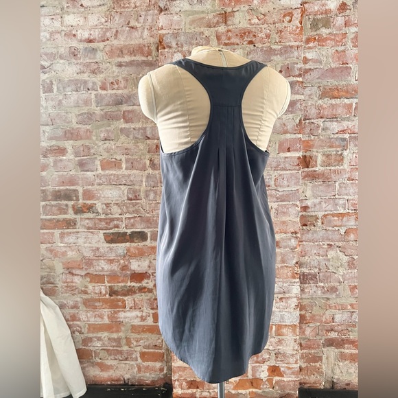 Grey Sheer Racerback Tank - Picture 6 of 9